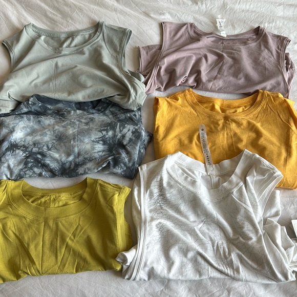 lululemon athletica Tops - lululemon All Yours Tank - 6 total in bundle